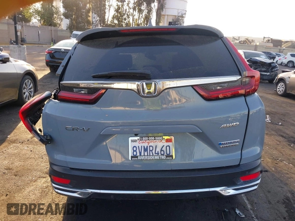 2021 Honda CR-V Touring with VIN 7FART6H97ME010816, listed as a IAAI auction lot 42256962 with 86,223 mi miles and . Bid and sale history available at DreamBid. Image 16.