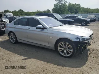 2014 BMW 5 Series 535i xDrive with VIN WBA5B3C5XED530918, listed as a Copart auction lot 60143395 with 104,784 mi miles and Clean title. Bid and sale history available at DreamBid. Image 4.