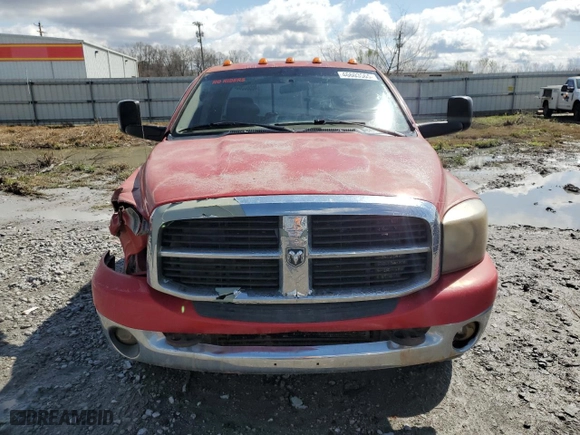 2007 Dodge Ram 3500 SLT with VIN 3D7ML48C07G710333, listed as a Copart auction lot 46603565 with 302,985 mi miles and Salvage Title. Bid and sale history available at carsss.com. Image 5.
