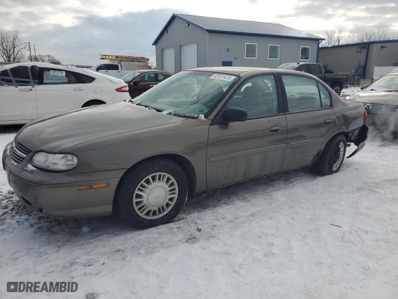 2001 Chevrolet Malibu with VIN 1G1ND52J316278945, listed as a Copart auction lot 42051925 with 120,904 mi miles and Salvage Title. Bid and sale history available at carsss.com. Image 1.