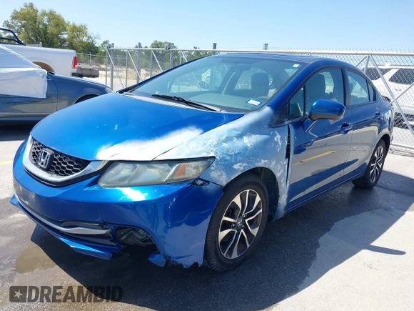 2015 Honda Civic EX with VIN 2HGFB2F81FH550665, listed as a IAAI auction lot 42017363 with 180,098 mi miles and . Bid and sale history available at carsss.com. Image 18.
