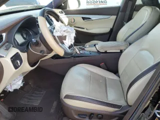 2019 Infiniti QX50 LUXE with VIN 3PCAJ5M10KF123447, listed as a Copart auction lot 39307983 with 63,727 mi miles. Bid and sale history available at carsss.com. Image 7.