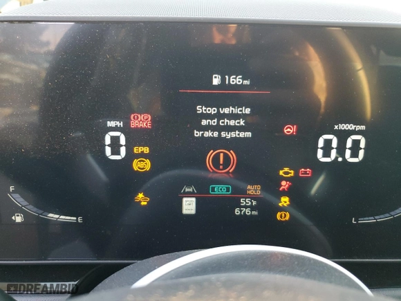 2024 Kia Niro Plug-In Hybrid EX with VIN KNDCS3LFXR5183514, listed as a Copart auction lot 72961934 with 676 mi miles and Salvage Title. Bid and sale history available at carsss.com. Image 9.
