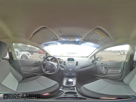 2016 Ford Fiesta S z VIN 3FADP4AJXGM153848, wystawiony jako Copart lot #57865195 z przebiegiem 128 858 mil mil oraz Szkoda całkowita • Salvage title. Historia ofert i sprzedaży dostępna na DreamBid. Obrazek 15.