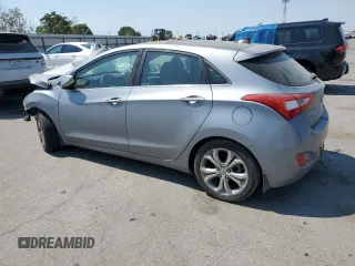 2014 Hyundai Elantra GT with VIN KMHD35LH5EU200326, listed as a Copart auction lot 61170234 with 0 mi miles and Salvage Title. Bid and sale history available at carsss.com. Image 2.