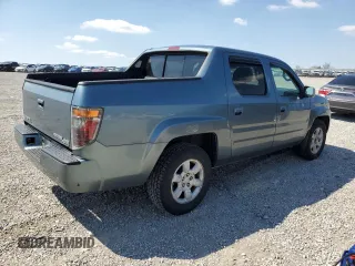 2006 Honda Ridgeline RTL with VIN 2HJYK16506H568870, listed as a Copart auction lot 53120495 with Not Provided miles and Salvage Title. Bid and sale history available at DreamBid. Image 3.