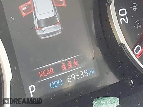 2022 Toyota RAV4 XLE with VIN 2T3P1RFV5NW260495, listed as a IAAI auction lot 42321407 with 69,538 mi miles and . Bid and sale history available at DreamBid. Image 15.
