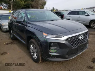 2020 Hyundai Santa Fe SE with VIN 5NMS2CAD1LH267190, listed as a Copart auction lot 31867502 with 18,255 mi miles. Bid and sale history available at carsss.com. Image 1.