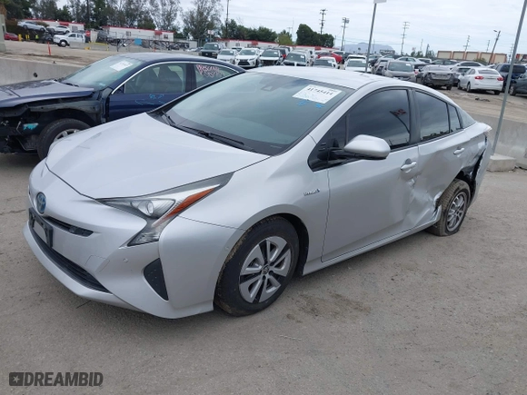 2018 Toyota Prius Two with VIN JTDKBRFU9J3598106, listed as a IAAI auction lot 41745414 with 153,555 mi miles. Bid and sale history available at carsss.com. Image 17.
