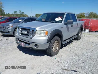 2008 Ford F-150 XLT with VIN 1FTPW14V38FA22141, listed as a IAAI auction lot 41833185 with 254,516 mi miles. Bid and sale history available at carsss.com. Image 20.
