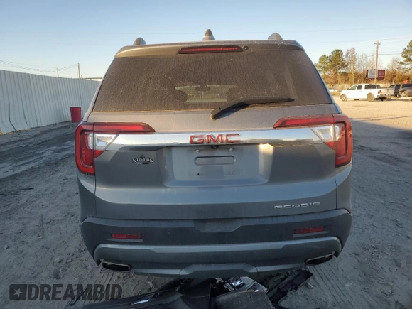 2021 GMC Acadia SLE with VIN 1GKKNKLS1MZ112007, listed as a Copart auction lot 85857394 with 56,585 mi miles and Salvage Title. Bid and sale history available at DreamBid. Image 6.