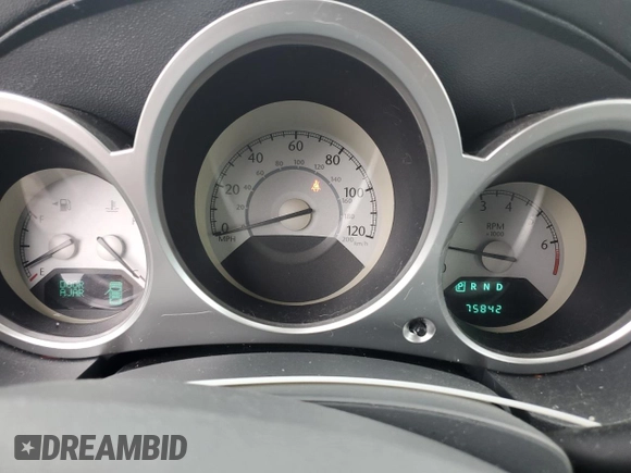 2008 Chrysler Sebring Limited with VIN 1C3LC65M68N223374, listed as a Copart auction lot 60911895 with 75,842 mi miles and Salvage title. Bid and sale history available at DreamBid. Image 9.