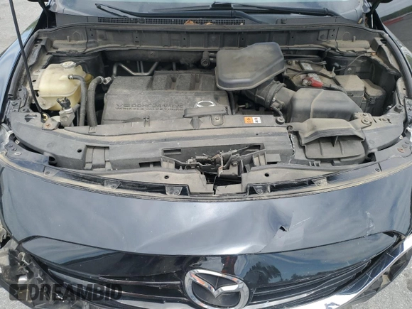 2014 Mazda CX-9 Sport with VIN JM3TB3BVXE0429498, listed as a Copart auction lot 57468195 with 123,787 mi miles and Salvage title. Bid and sale history available at DreamBid. Image 12.