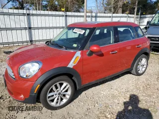 2013 MINI Cooper Countryman with VIN WMWZB3C50DWM09576, listed as a Copart auction lot 50203695 with 72,495 mi miles and Salvage Title. Bid and sale history available at carsss.com. Image 1.