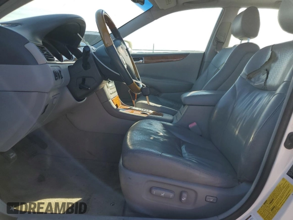 2006 Lexus ES 350 with VIN JTHBA30G265172559, listed as a Copart auction lot 50483825 with 221,510 mi miles and Salvage Title. Bid and sale history available at DreamBid. Image 7.
