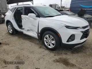 2020 Chevrolet Blazer LT with VIN 3GNKBDRS0LS646514, listed as a Copart auction lot 54405445 with 82,321 mi miles and Salvage title. Bid and sale history available at DreamBid. Image 4.