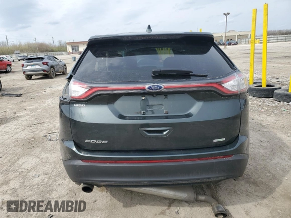 2015 Ford Edge SE with VIN 2FMTK3G92FBC32180, listed as a Copart auction lot 51629025 with Not provided miles and Non repairable. Bid and sale history available at DreamBid. Image 6.
