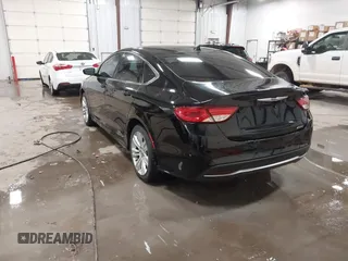 2015 Chrysler 200 Limited with VIN 1C3CCCAB9FN690174, listed as a IAAI auction lot 41330163 with 123,633 mi miles and . Bid and sale history available at carsss.com. Image 3.