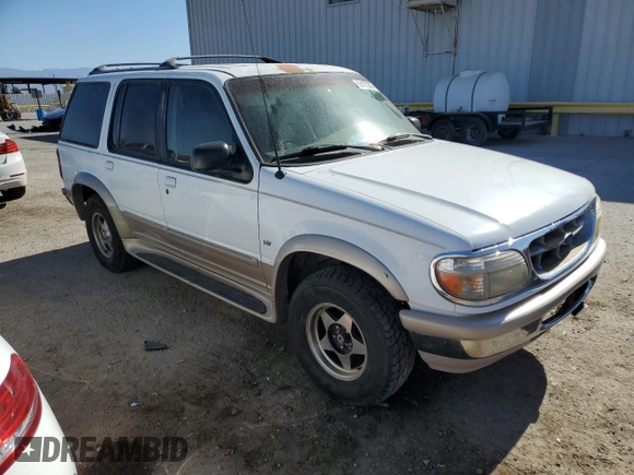 1998 Ford Explorer XLT with VIN 1FMZU32P7WZC30996, listed as a Copart auction lot 55173285 with 154,893 mi miles and Salvage title. Bid and sale history available at DreamBid. Image 4.