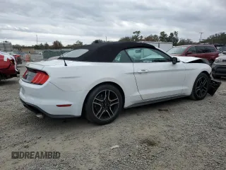 2020 Ford Mustang EcoBoost z VIN 1FATP8UH1L5138747, wystawiony jako Copart lot #88899115 z przebiegiem Nie podano mil oraz Nie do naprawy • Non repairable. Historia ofert i sprzedaży dostępna na DreamBid. Obrazek 3.