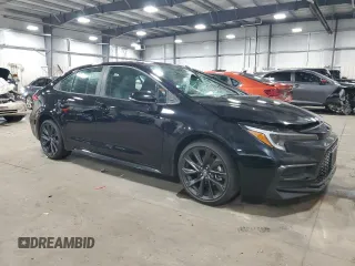 2024 Toyota Corolla SE with VIN 5YFS4MCE1RP187893, listed as a Copart auction lot 54388115 with 42,943 mi miles and Salvage Title. Bid and sale history available at DreamBid. Image 4.