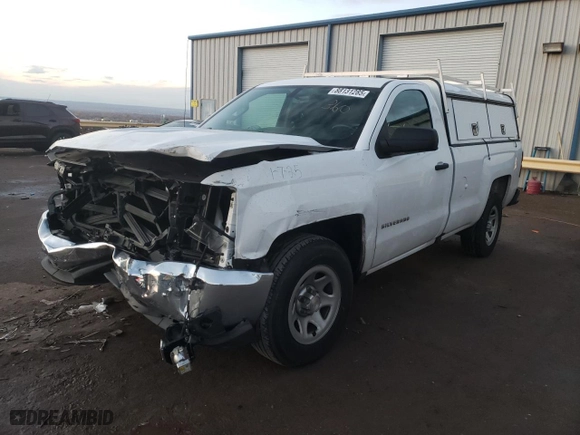 2018 Chevrolet Silverado 1500 Work Truck with VIN 1GCNCNEC2JZ906449, listed as a Copart auction lot 88131285 with 37,328 mi miles and Salvage Title. Bid and sale history available at carsss.com. Image 1.