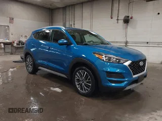 2020 Hyundai Tucson SEL z VIN KM8J3CAL4LU192330, wystawiony jako IAAI lot #41915238 z przebiegiem 53 472 mil mil oraz . Historia ofert i sprzedaży dostępna na DreamBid. Obrazek 1.