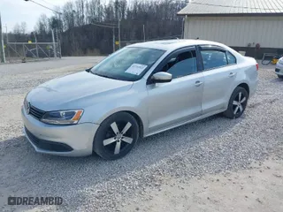 2011 Volkswagen Jetta Sedan TDI with VIN 3VWLL7AJ6BM119172, listed as a IAAI auction lot 41731512 with 130,412 mi miles. Bid and sale history available at carsss.com. Image 2.
