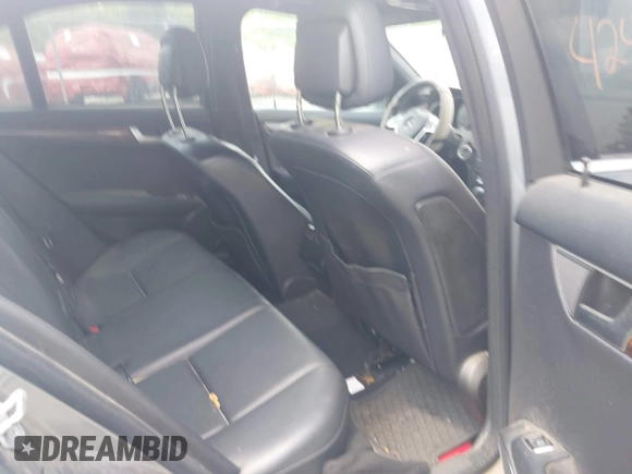 2012 Mercedes-Benz C 300 Sport with VIN WDDGF8BBXCR209813, listed as a IAAI auction lot 42446496 with 138,302 mi miles and . Bid and sale history available at DreamBid. Image 8.