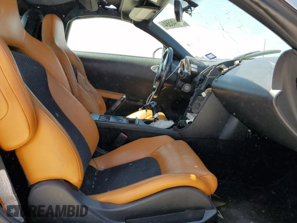 2004 Nissan 350Z Touring with VIN JN1AZ36A14T005906, listed as a Copart auction lot 60146584 with Not Provided miles and Salvage Title. Bid and sale history available at carsss.com. Image 10.