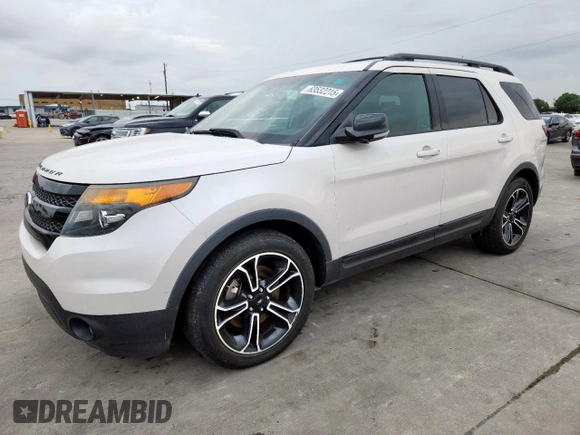 2015 Ford Explorer Sport z VIN 1FM5K8GT8FGB32918, wystawiony jako Copart lot #63532215 z przebiegiem 151 792 mil mil oraz Czysty tytuł • Clean title. Historia ofert i sprzedaży dostępna na DreamBid. Obrazek 1.