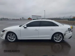 2023 Audi A4 S line Premium Plus z VIN WAUEAAF44PN007093, wystawiony jako IAAI lot #42071571 z przebiegiem 51 244 mil mil oraz . Historia ofert i sprzedaży dostępna na DreamBid. Obrazek 14.