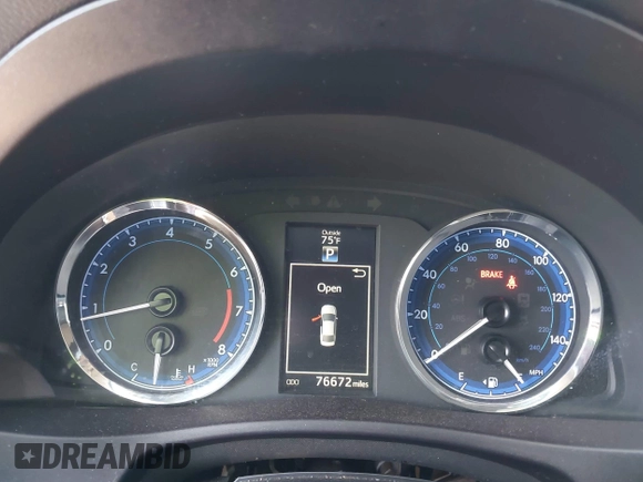 2017 Toyota Corolla L with VIN 5YFBURHE1HP712536, listed as a IAAI auction lot 42592613 with 76,672 mi miles and . Bid and sale history available at DreamBid. Image 7.