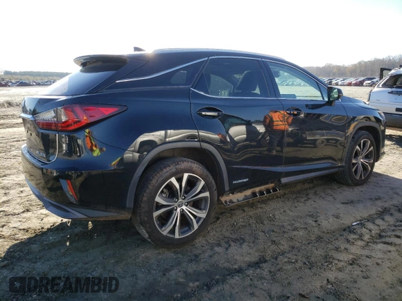 2019 Lexus RX with VIN 2T2BGMCA6KC033914, listed as a Copart auction lot 68330402 with 83,383 mi miles. Bid and sale history available at carsss.com. Image 3.