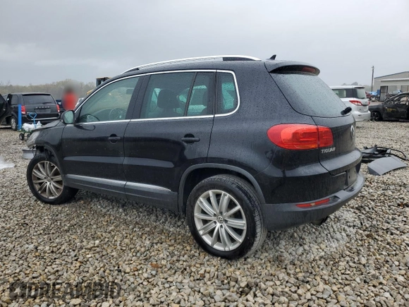 2015 Volkswagen Tiguan SE z VIN WVGBV7AXXFW606017, wystawiony jako Copart lot #51005745 z przebiegiem Nie podano mil oraz Szkoda całkowita • Salvage title. Historia ofert i sprzedaży dostępna na DreamBid. Obrazek 2.