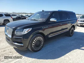 2020 Lincoln Navigator Black Label z VIN 5LMJJ3TTXLEL03828, wystawiony jako Copart lot #77517824 z przebiegiem 46 245 mil mil oraz Szkody całkowita. Historia ofert i sprzedaży dostępna na DreamBid. Obrazek 1.