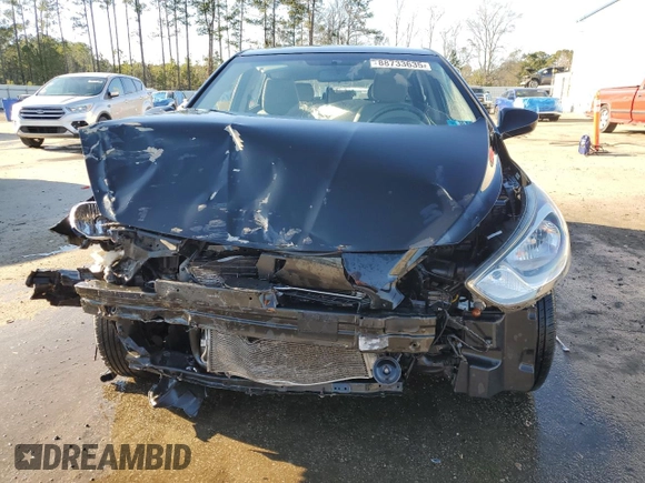 2013 Hyundai Accent GS with VIN KMHCT5AE0DU128745, listed as a Copart auction lot 88733635 with 133,489 mi miles and Salvage Title. Bid and sale history available at carsss.com. Image 5.