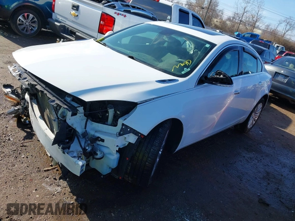 2012 Buick Regal Premium 1 with VIN 2G4GS5EK0C9149112, listed as a IAAI auction lot 41187250 with 94,852 mi miles. Bid and sale history available at carsss.com. Image 2.