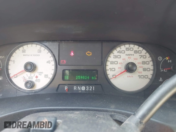 2005 Ford F-250 XL с VIN 1FTSW21P25EA13745, выставлен на аукционе IAAI как лот 42273521 с пробегом 259 024 миль миль и . История ставок и продаж доступна на DreamBid. Изображение 7.