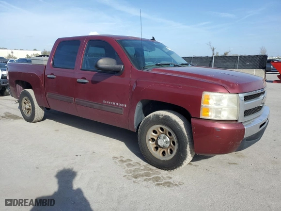 2009 Chevrolet Silverado 1500 LS with VIN 3GCEC13C79G189618, listed as a Copart auction lot 47524025 with 114,225 mi miles and Salvage Title. Bid and sale history available at carsss.com. Image 4.