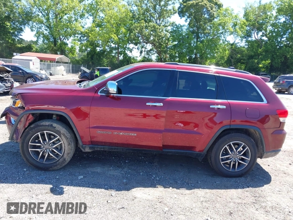 2019 Jeep Grand Cherokee Limited with VIN 1C4RJEBG0KC656728, listed as a IAAI auction lot 42303218 with 107,544 mi miles and . Bid and sale history available at DreamBid. Image 14.