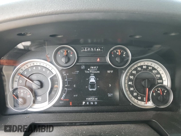 2015 Ram 1500 Big Horn z VIN 1C6RR6LT1FS676130, wystawiony jako Copart lot #57112565 z przebiegiem 113 575 mil mil oraz Szkoda całkowita • Salvage title. Historia ofert i sprzedaży dostępna na DreamBid. Obrazek 9.