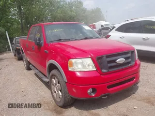 2008 Ford F-150 XLT with VIN 1FTPW14V88FB18542, listed as a IAAI auction lot 42390080 with 186,287 mi miles and . Bid and sale history available at DreamBid. Image 1.