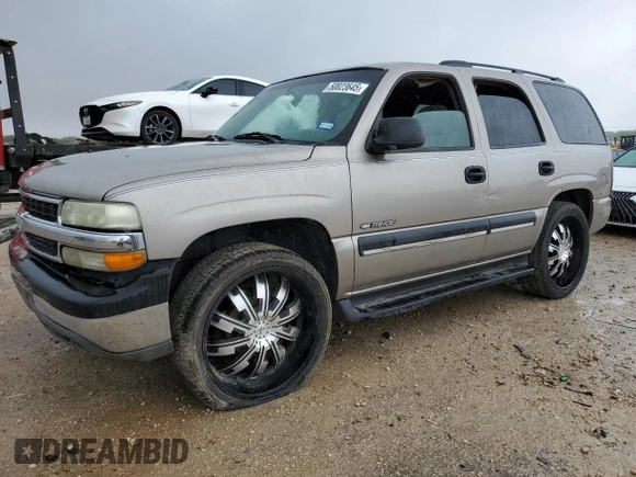 2003 Chevrolet Tahoe LT with VIN 1GNEC13Z43R163576, listed as a Copart auction lot 50823645 with 257,460 mi miles and Salvage title. Bid and sale history available at DreamBid. Image 1.