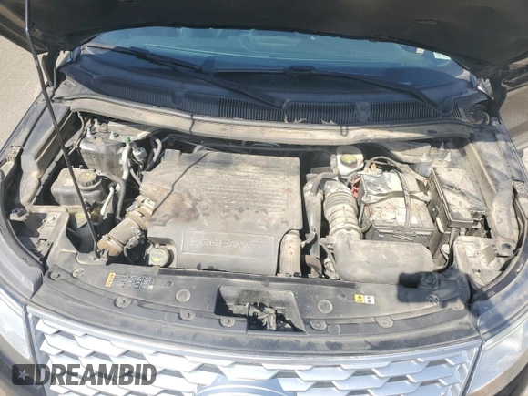 2018 Ford Explorer Platinum z VIN 1FM5K8HT7JGA51982, wystawiony jako Copart lot #57601575 z przebiegiem 126 400 mil mil oraz Szkoda całkowita • Salvage title. Historia ofert i sprzedaży dostępna na DreamBid. Obrazek 12.