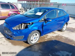 2019 Ford Fiesta SE with VIN 3FADP4BJ4KM160172, listed as a IAAI auction lot 41054213 with 71,147 mi miles. Bid and sale history available at carsss.com. Image 2.
