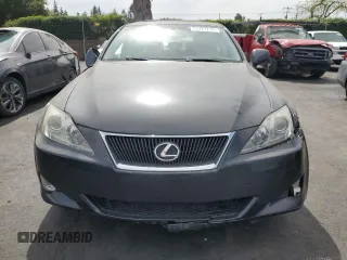 2008 Lexus IS 350 with VIN JTHBE262582013646, listed as a Copart auction lot 53187215 with 130,826 mi miles and Clean title. Bid and sale history available at DreamBid. Image 5.
