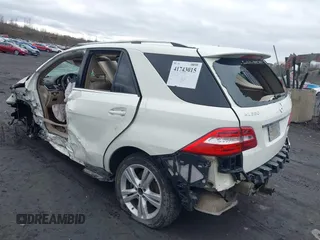 2012 Mercedes-Benz M 350 with VIN 4JGDA2EB2CA050025, listed as a IAAI auction lot 41743015 with Not Provided miles and . Bid and sale history available at DreamBid. Image 3.