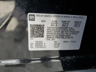 2024 GMC Terrain SLE z VIN 3GKALTEG7RL274173, wystawiony jako Copart lot #54383315 z przebiegiem 18 505 mil mil oraz Szkoda całkowita • Salvage title. Historia ofert i sprzedaży dostępna na DreamBid. Obrazek 12.