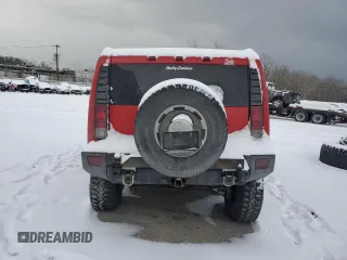 2007 Hummer H2 SUV z VIN 5GRGN23U07H107165, wystawiony jako Copart lot #53357115 z przebiegiem Nie podano mil oraz Szkody całkowita. Historia ofert i sprzedaży dostępna na DreamBid. Obrazek 6.